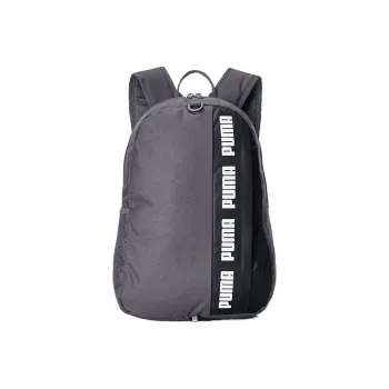 PUMA Fabric Backpack Regular Unisex Gray Black Multicolor