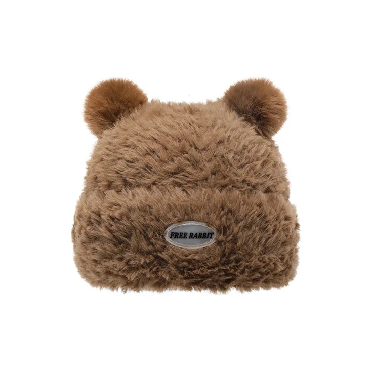 FREE RABBITⅡ Plush Knitted Fabric Headwrap Unisex-9