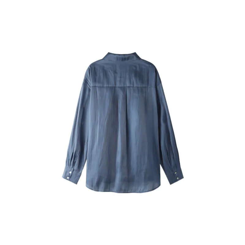 THE SEA LIFE Shirts Women's Ceramic Blue-1