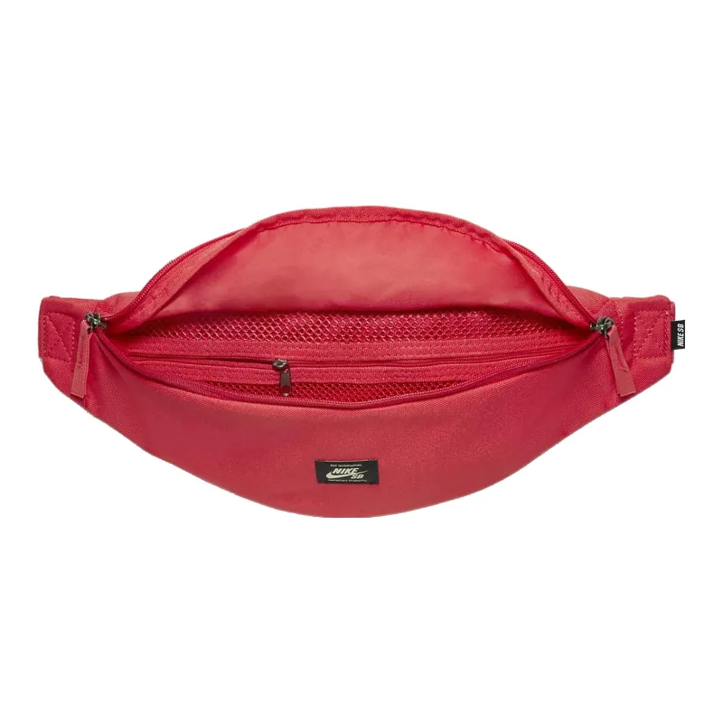 Nike Heritage Polyester Crossbody Bag Sling Bag Fanny Pack Regular Unisex Red-3