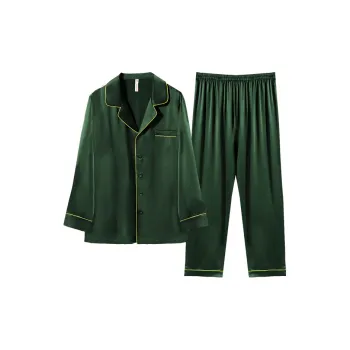 JINSANT Pajama Set Men's Sapphire Green