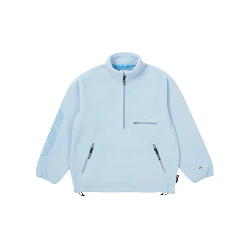 PALACE Polartec Lazer Outer 1/2 Zip 'Blue'