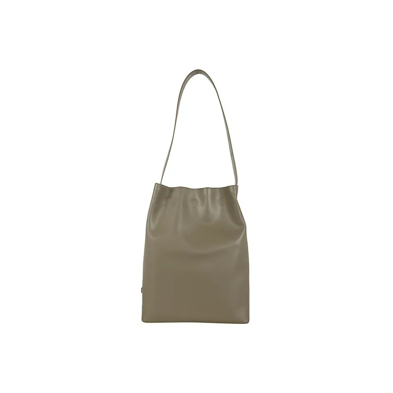 AESTHER EKME Leather Handbag Shoulder Bag Women's Green-1