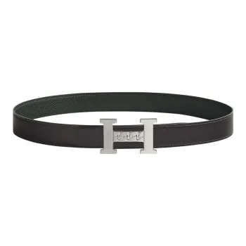 HERMES 5382 Gourmette Double-Sided Smooth Buckle Unisex Width: 3.2cm