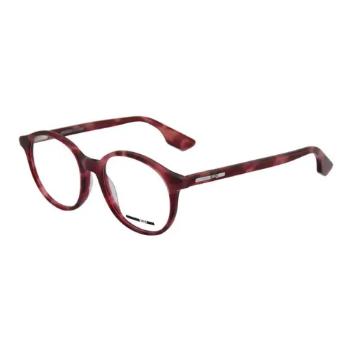 McQ Alexander McQueen Eyeglass Frames Unisex Brown