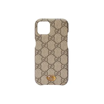 GUCCI Ophidia Canvas IPhone 13 Case Bag Accessory Women's Beige