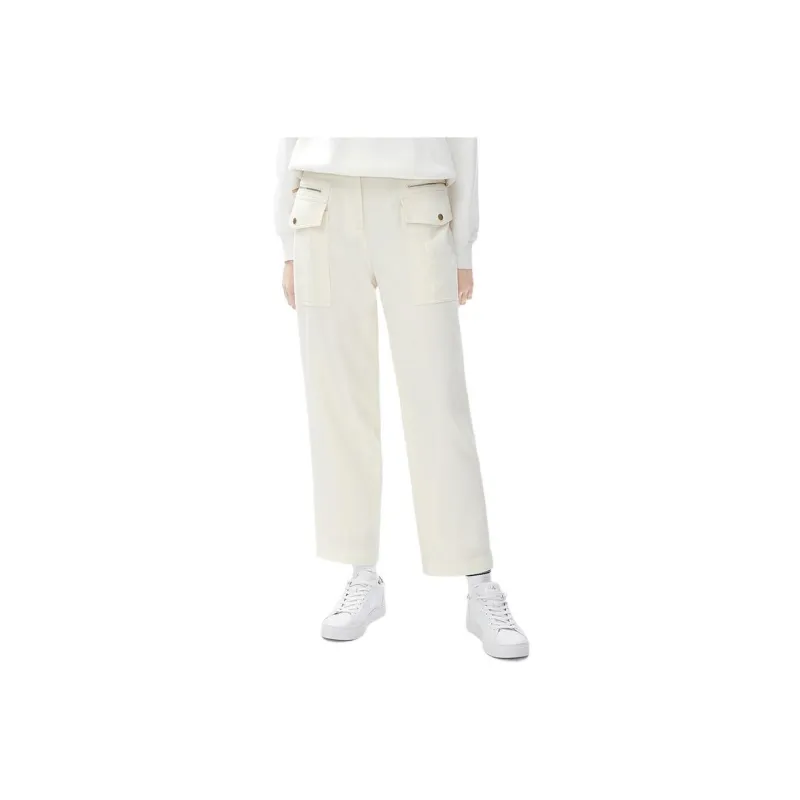 FILA Casual Pants Women's Cheese White-1