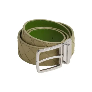 Bottega Veneta Intrecciato Double Sided Pin Buckle Men's Width 3.5cm