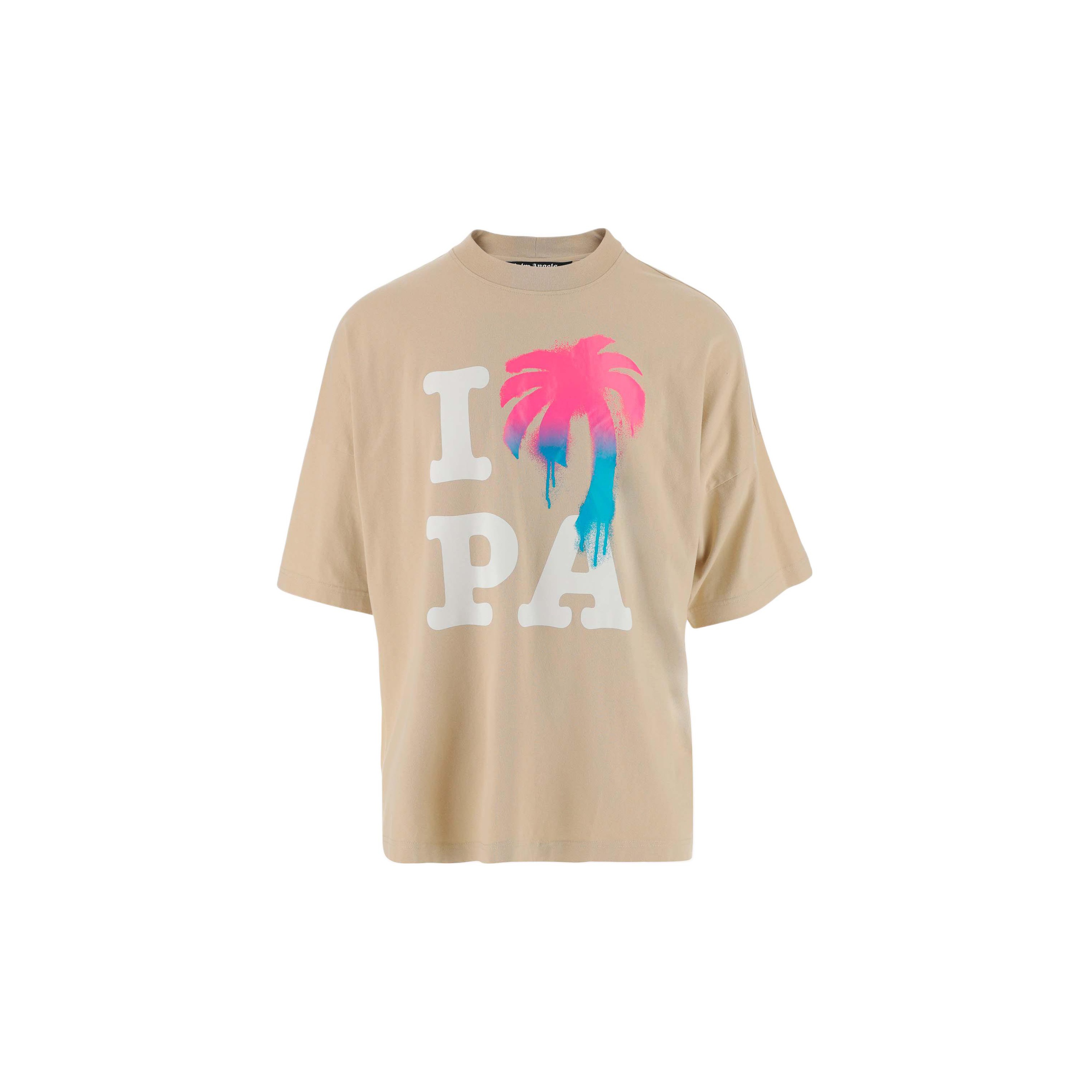 PALM ANGELS I Love PA T-Shirt - POIZON