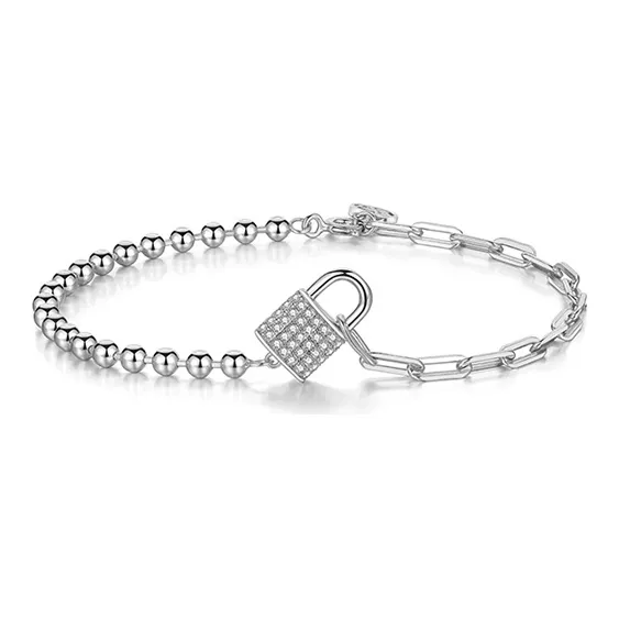 Agatha 925 Sterling Silver Bracelet, Bestie Women's-4