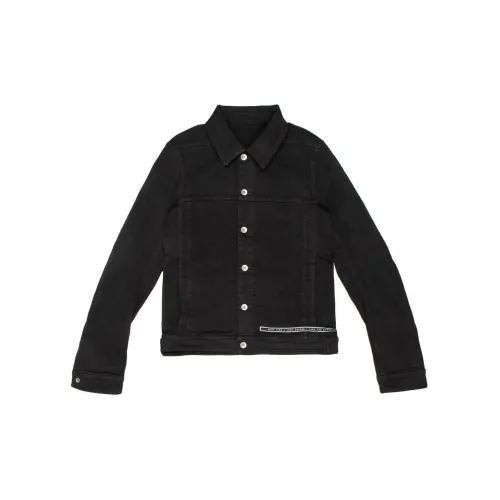 Rick Owens DRKSHDW Denim Jackets Men Black