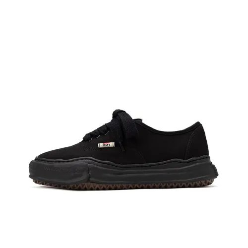 MIHARA YASUHIRO Baker Skateboard Shoes Unisex Low-Top Black