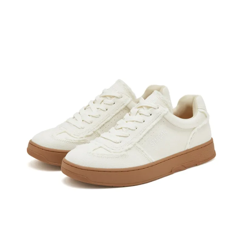 Staccato Gray Shoes White Versatile Skateboard Shoes Unisex-9