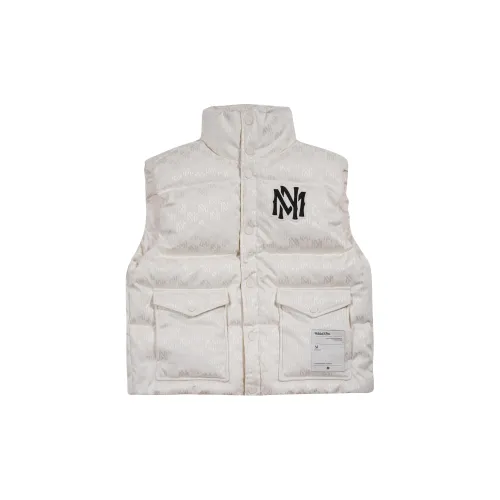 Mitchell Ness Vests Unisex White