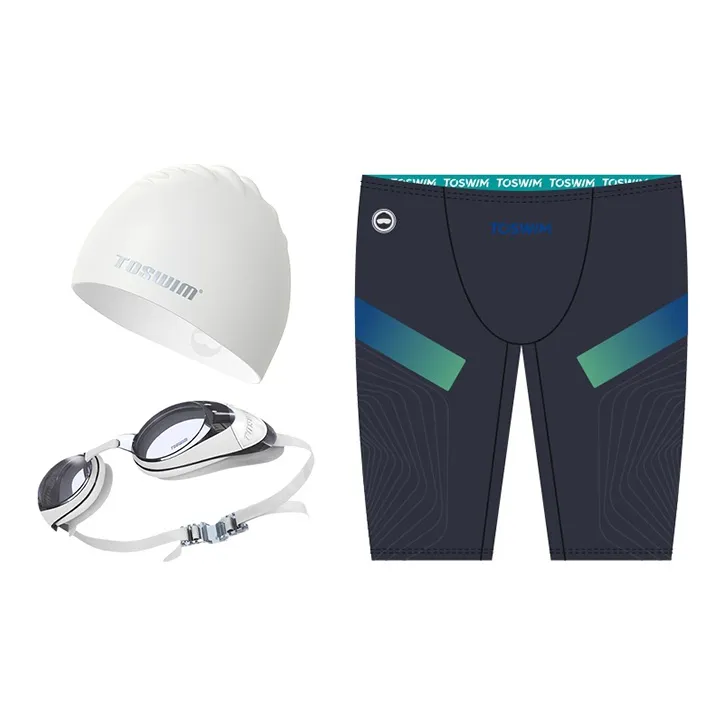 TOSWIM Swimming Sets Polyamide Elastane Pool Men's M L XL 2XL 3XL 4XL-2