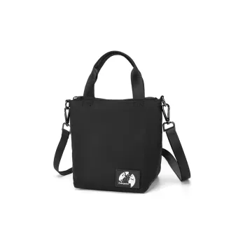 PETERPOINT Nylon Fabric Small Square Bag, Shoulder Bag, Crossbody Bag, Handbag Trumpets Unisex Multicolor