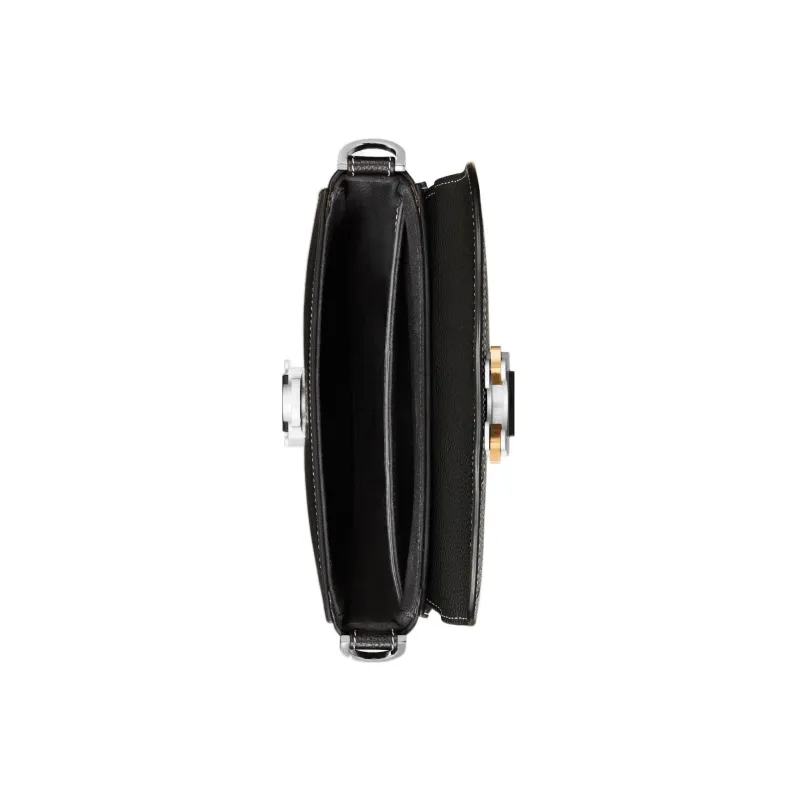 DIOR Grained Calfskin Saddle Bags One Shoulder Crossbody Clutches Regular Men's Black-3