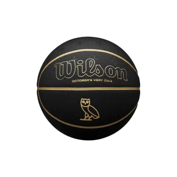 Wilson x OVO PU Basketball Black Size 7 Ball Training Competition
