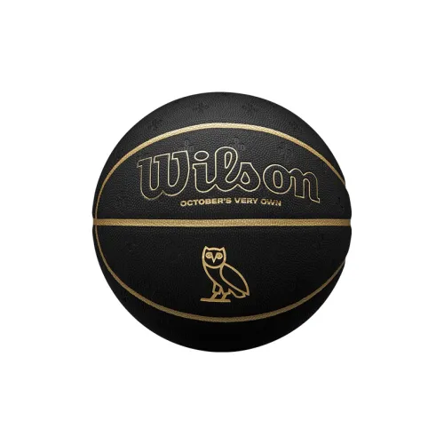 Wilson x OVO PU Basketball Black Size 7 Ball Training Competition