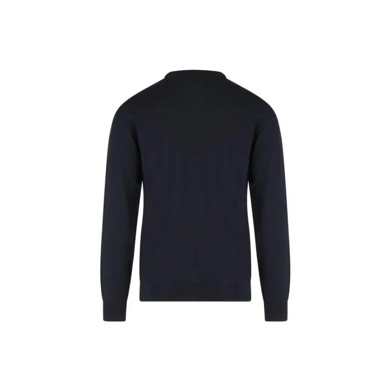 MOSCHINO Teddy Bear Patch V Neck Cardigan-1