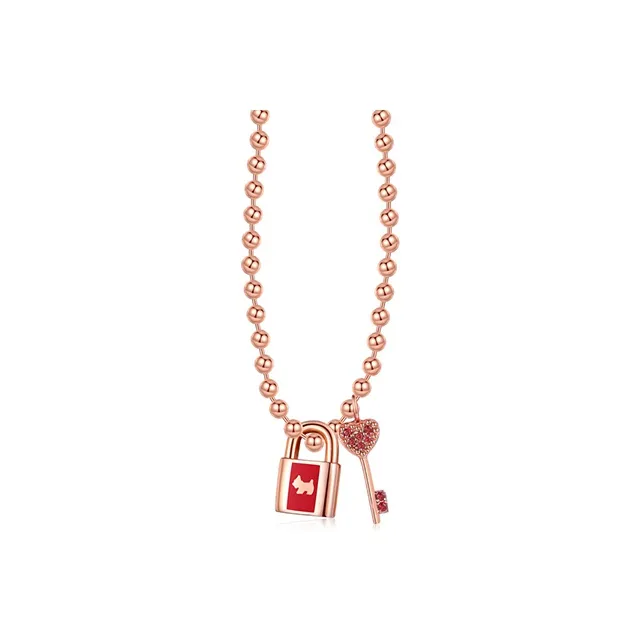 Agatha Synthetic Cubic Zirconia Rhinestone Necklaces Women's-4