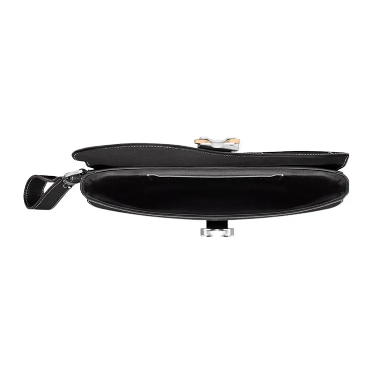 DIOR Grained Calfskin Clutch Men's Black-3