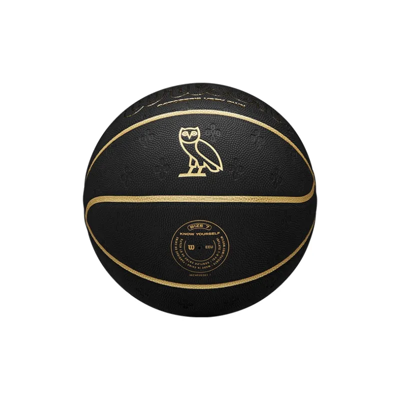 Wilson x OVO PU Basketball Black Size 7 Ball Training Competition-1