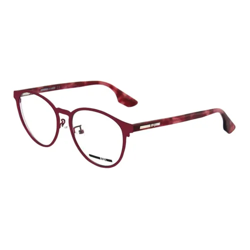 McQ Alexander McQueen Eyeglass Frames Unisex Red