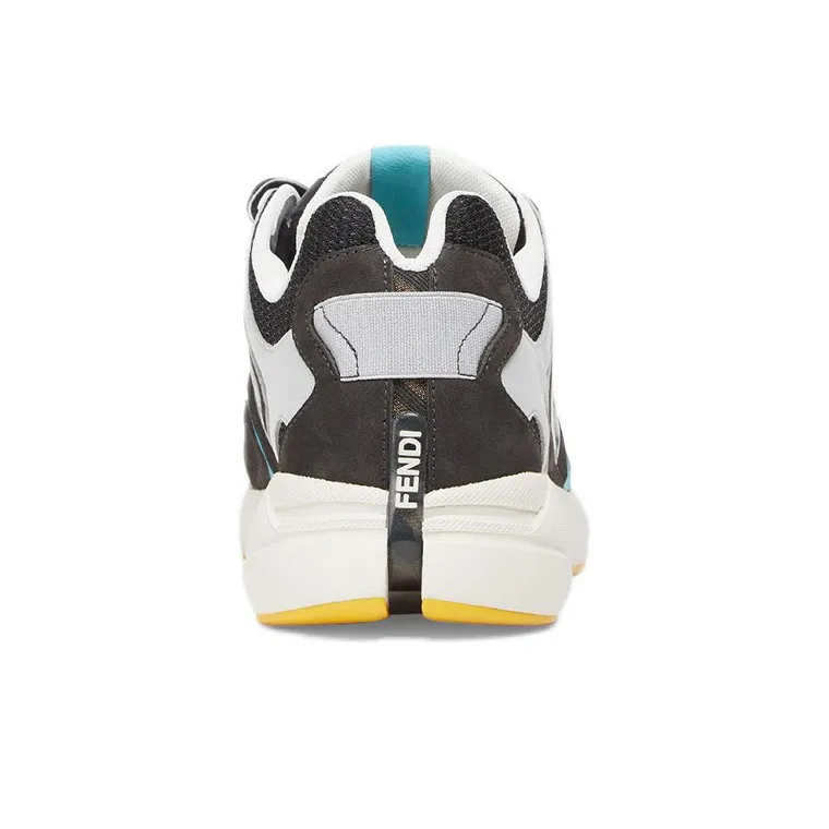 FENDI Faster Ff Gray Black White-4