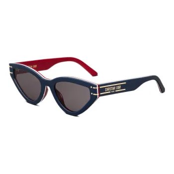 DIOR Plate Frame Cat Eye Sunglass Women's