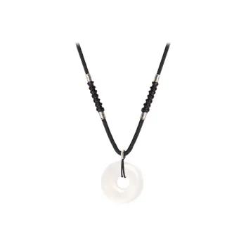 Teddy Bear Collection Chalcedony Necklaces Unisex