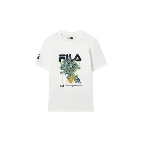 FILA Van Gogh Museum 2.0 T-Shirts Men Cloud White