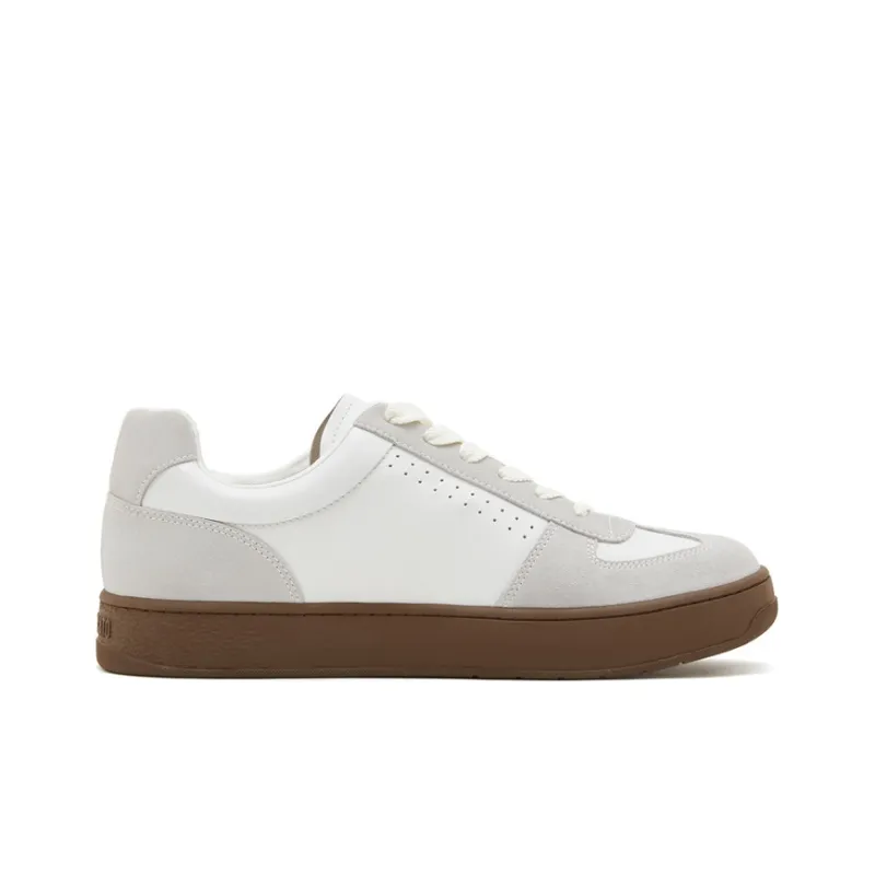 Staccato Gray Shoes White Versatile Skateboard Shoes Unisex-2
