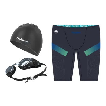 TOSWIM Swimming Sets Polyamide Elastane Pool Men's M L XL 2XL 3XL 4XL