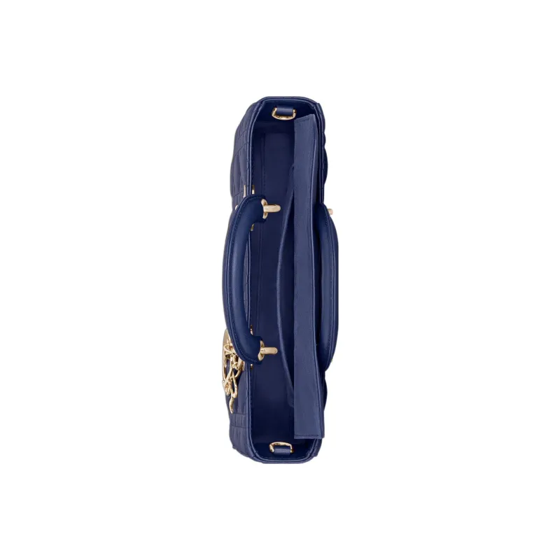DIOR Lady D-JOY Sheepskin Daisie Bag Shoulder Bag Crossbody Bag Handbag Women's Royal Blue-3