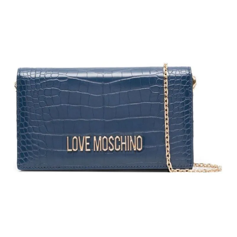 LOVE MOSCHINO Shoulder Bag Crossbody Bag Women's Blue-0