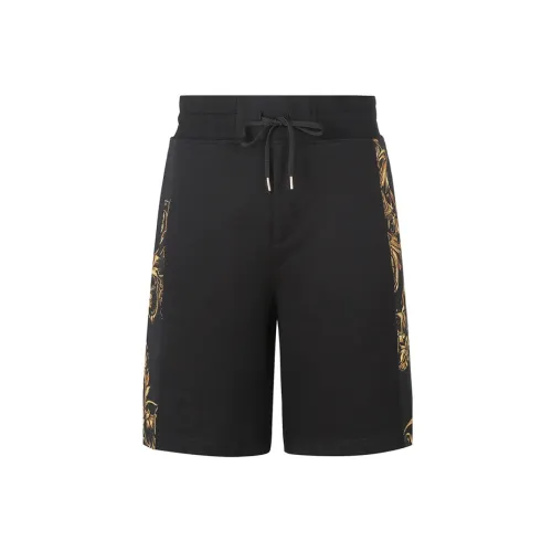 VERSACE JEANS COUTURE Casual Shorts Men Black