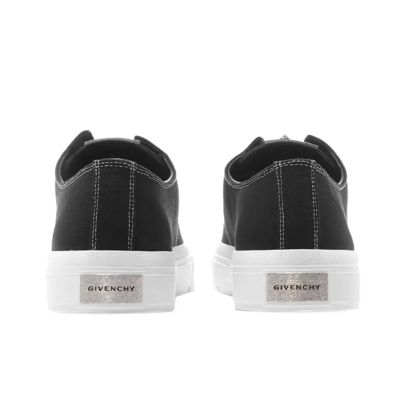 Givenchy City Low Top Stylish Skateboarding Shoes Men's Black-3