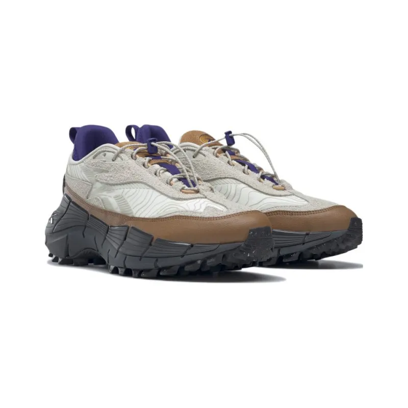 Reebok Zig Kinetica 2.5 Edge 'Chalk Wild Brown'-2
