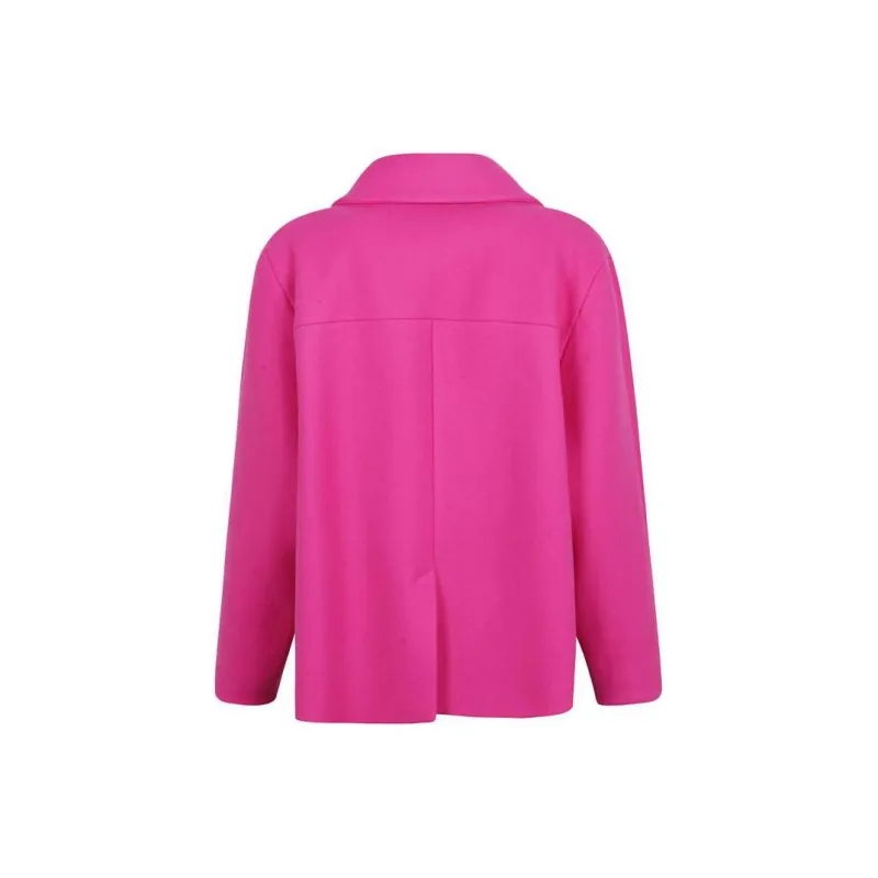 Valentino FW22 Coats Women's Rose Red-1
