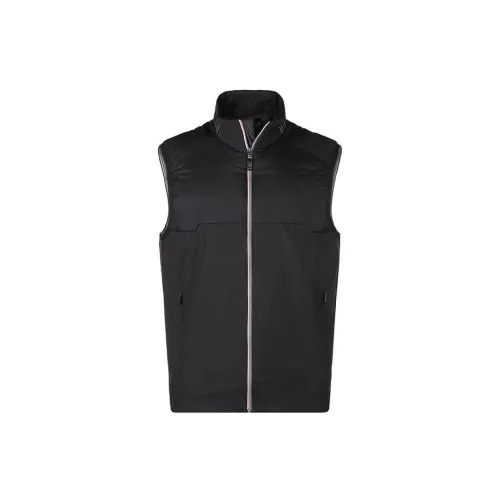 HUGO BOSS Vests Men Black