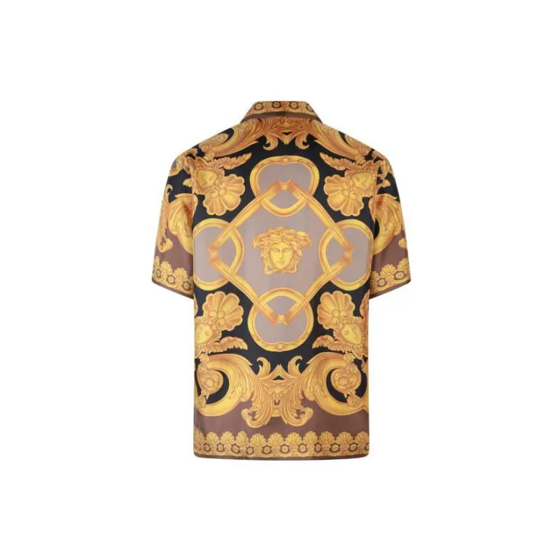 FANSIZHE SS23 Shirt Men's Brown-1