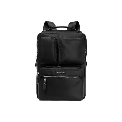 MICHAEL KORS MK Brooklyn Coated Canvas Backpack Men's Black