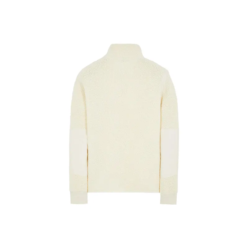 STONE ISLAND Logo Embroidered Zipped Fleece Jacket-1