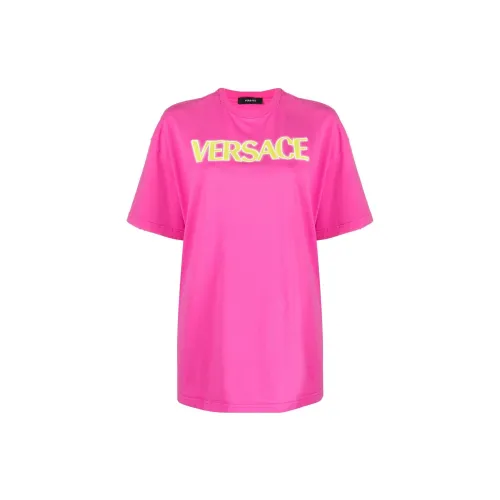 VERSACE T-Shirts Women's Fuchsia