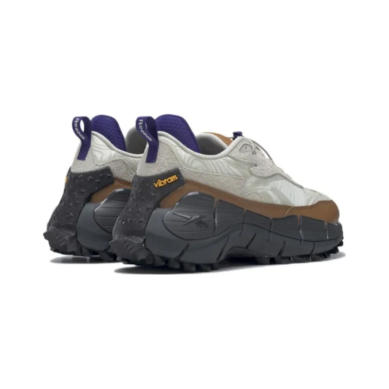 Reebok Zig Kinetica 2.5 Edge 'Chalk Wild Brown'-3