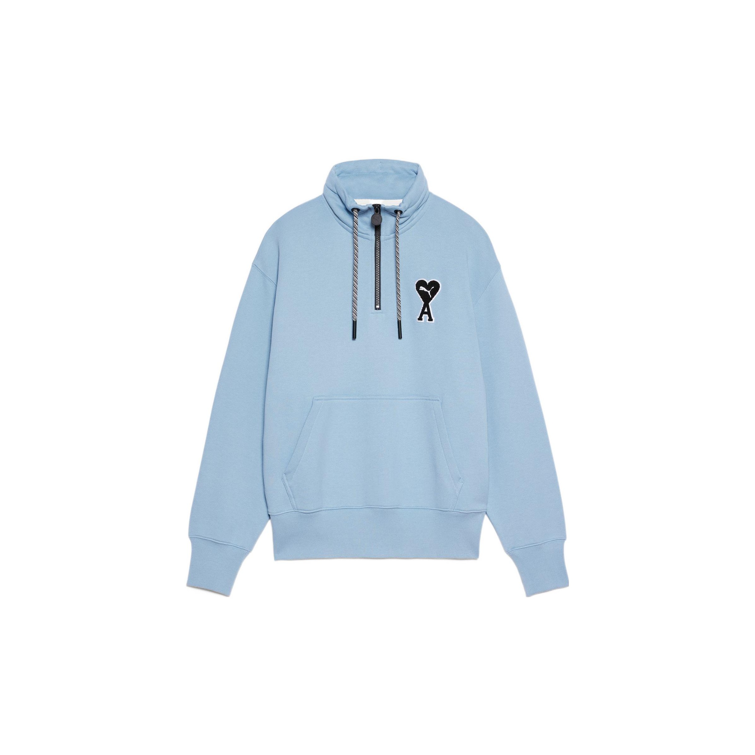 PUMA X Ami Half Zip Sweatshirt S - POIZON