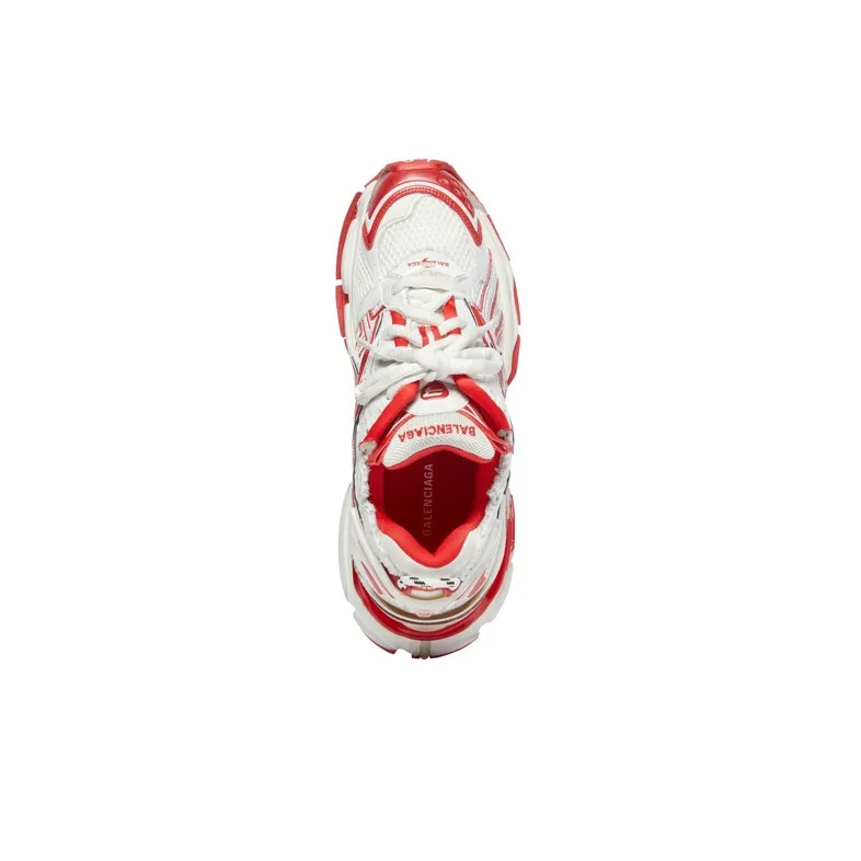 Balenciaga Runner Sneaker 'White Red'-3