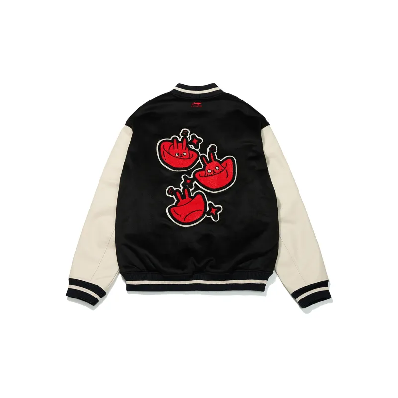 LiNing Butterfly and rabbit embroidery Men Jacket - POIZON