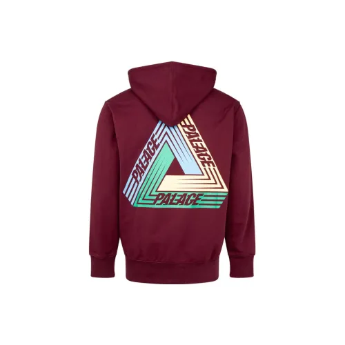 PALACE Tri-Dart 'Burgundy' Drawstring Hoodie